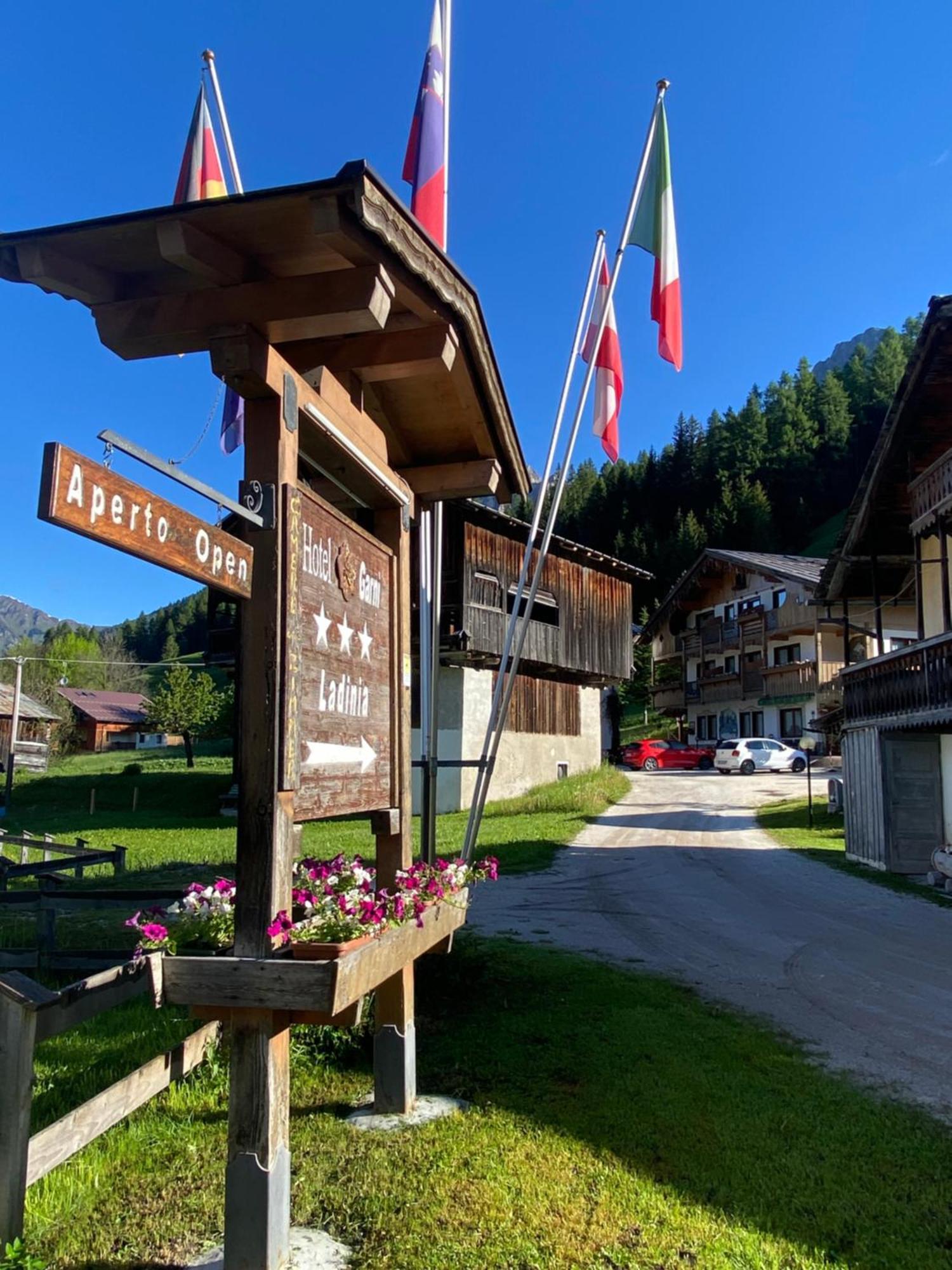 Hotel Garni Ladinia Pescul Exterior foto